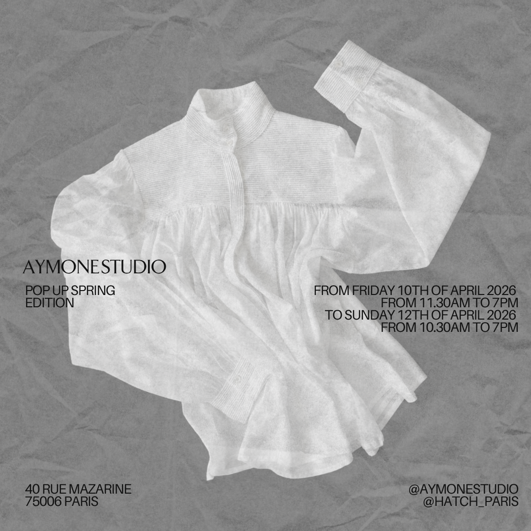 Aymone Studio Pop-Up - Spring Edition, Paris 6th, April 2026